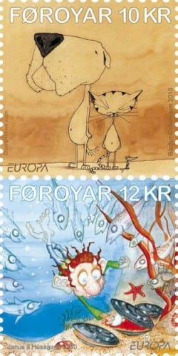 faroe-islands-children-books-stamp