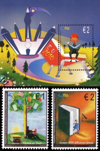 kosovo-children-books-stamp