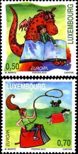 luxembourg-children-books-stamp