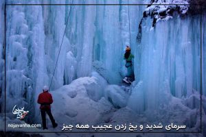 سرمای شدید و یخ زدن عجیب همه چیز