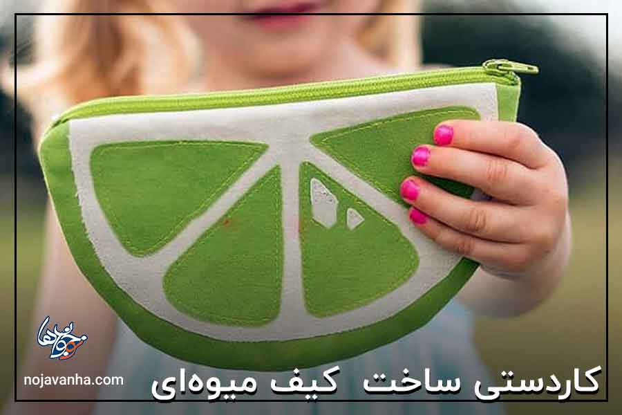 کاردستی ساخت کیف میوه‌ای