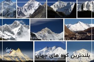 بلندترین کوه های جهان