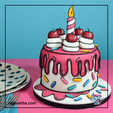 Pop art cake