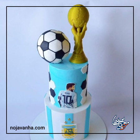کیک تولد فوتبالی مسی