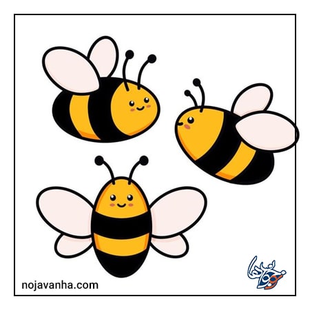 نقاشی زنبورهای عسل
