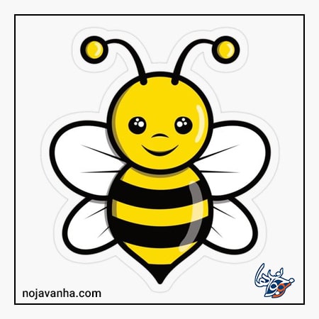 ایده نقاشی زنبور عسل