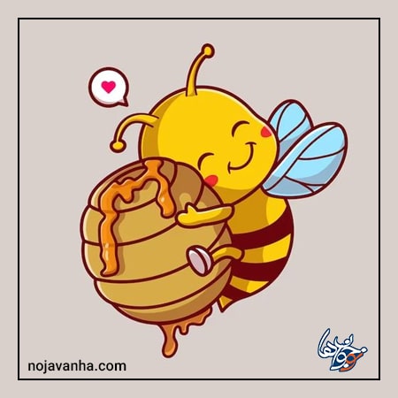 نقاشی زنبور عسل برای کودکان