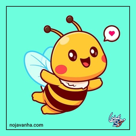 نقاشی زنبور عسل آسان